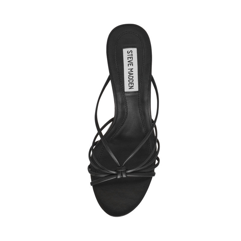 Edna Black Women's Mid-Evening Sandals - view 6