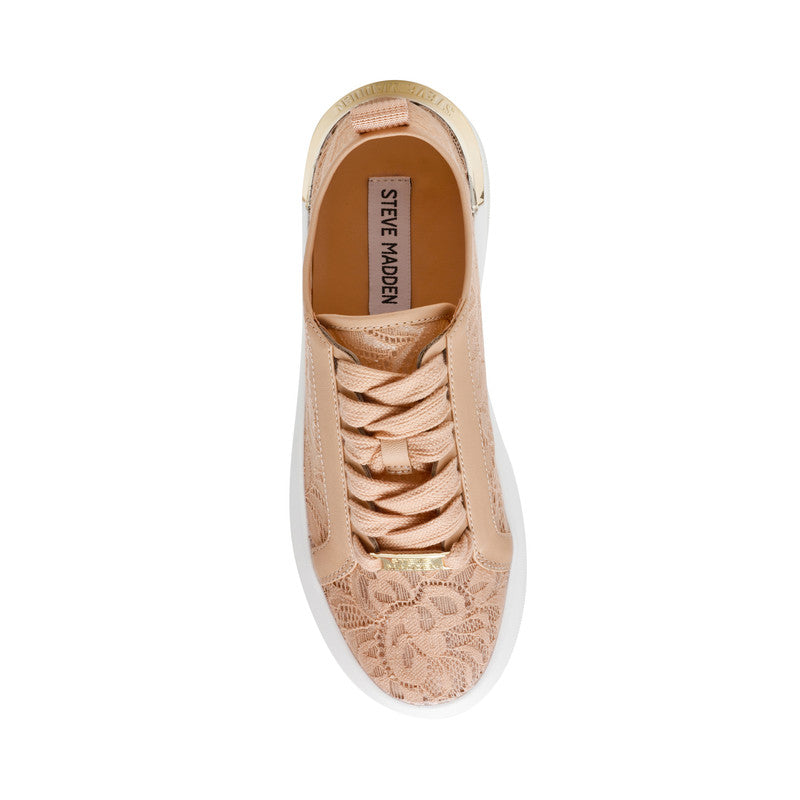 Glacial-L Women's Blush Lace Sneakers - view 3