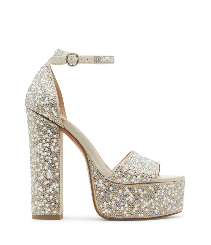 Glam Women's Ivory Heels