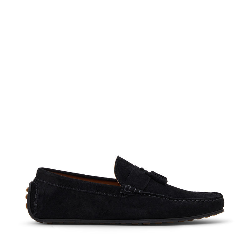 Harringlor Black Men's Slip On Casual Boots