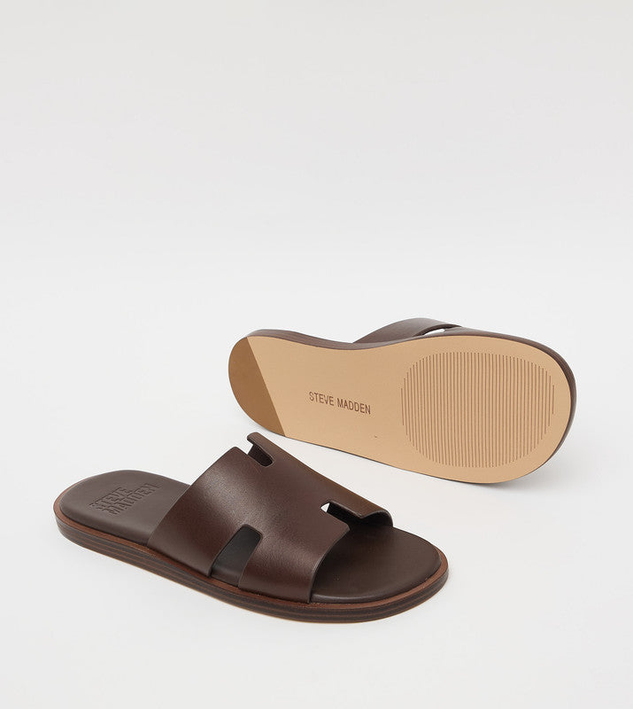 Leon Dark Brown Men's Casual Sandals - view 4