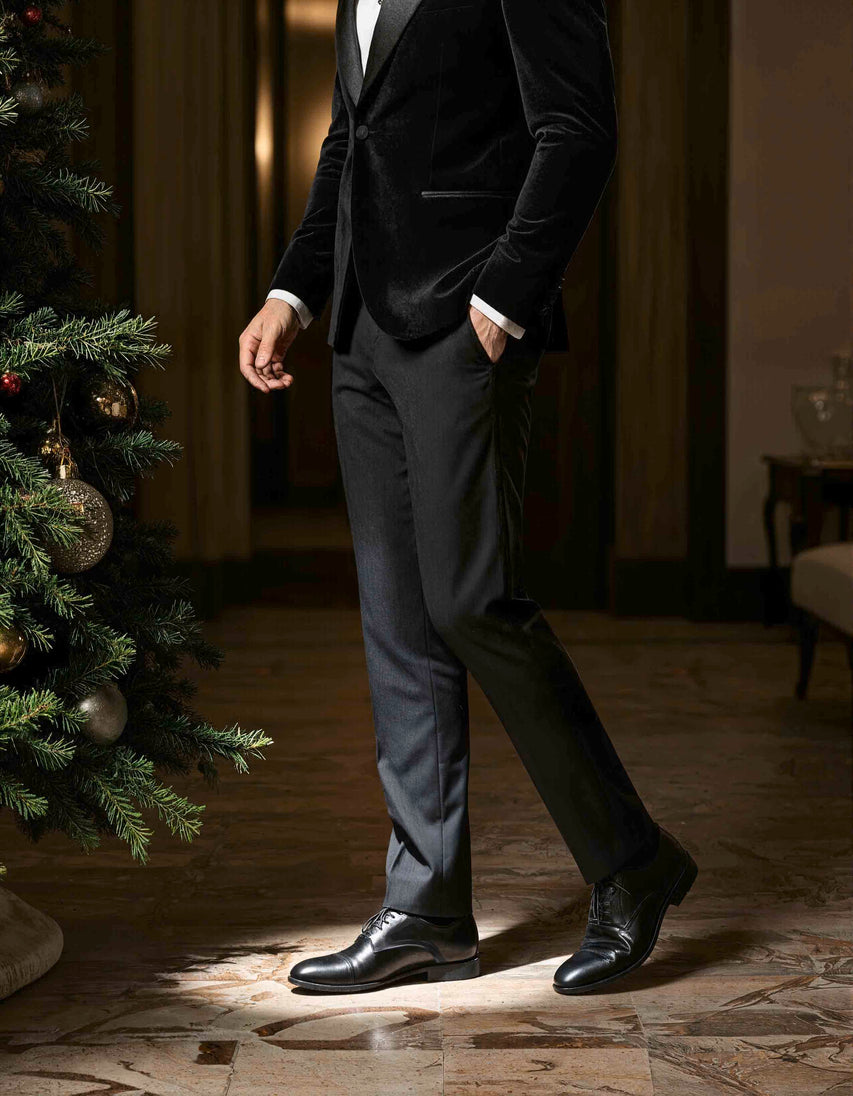 Lestville Men's Black Formal Shoes - view 3