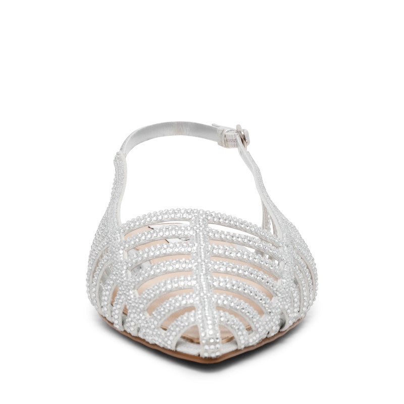Lullaby Women's Silver Flat Sandals - view 5