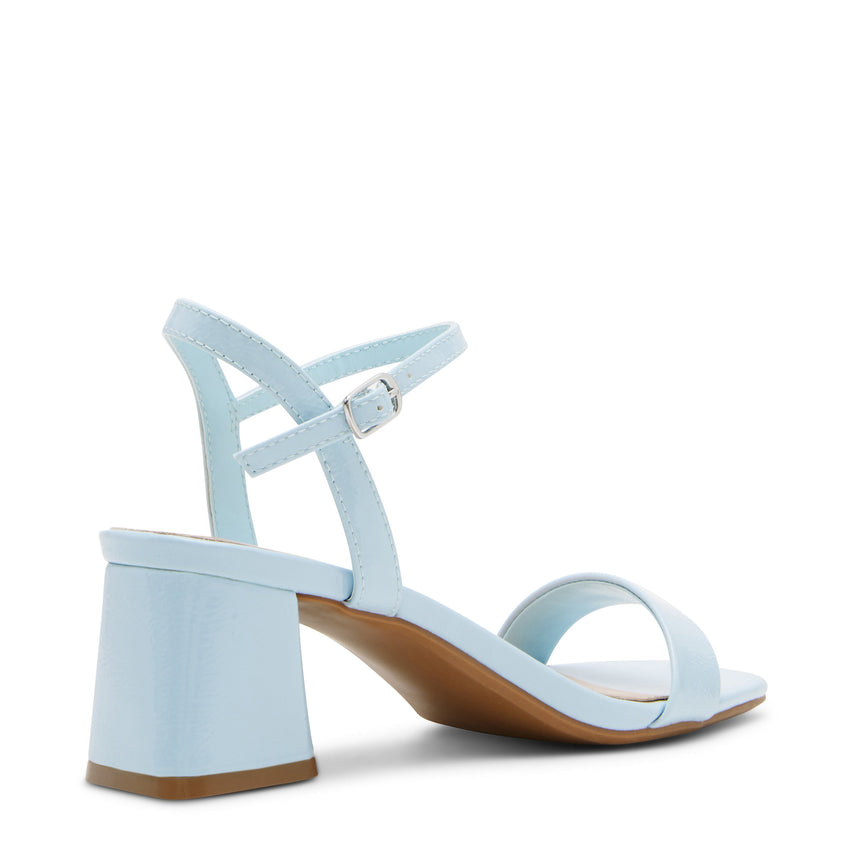 Birdiee Women's Light Blue Crinkle Patent Heels - view 3