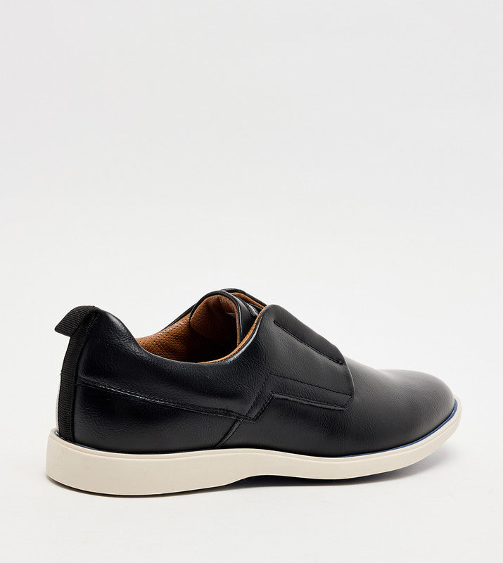 Mnorman Black Men's Slip On Casual Shoes - view 3