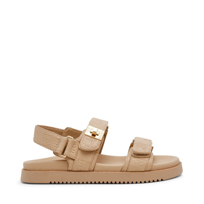 Mona-Sm Light Brown Women's Flat-Casual Sandals - view 5