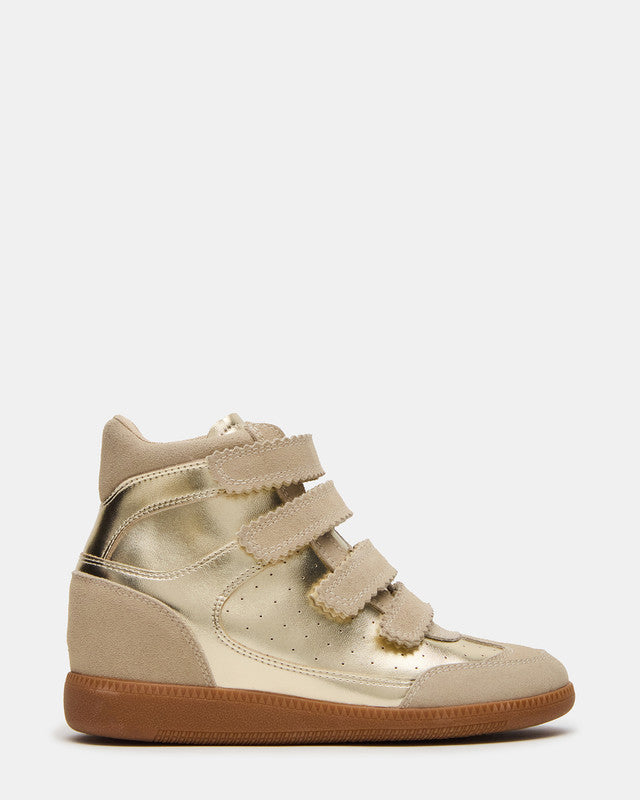 Mustang Women's Gold Sneakers - view 6