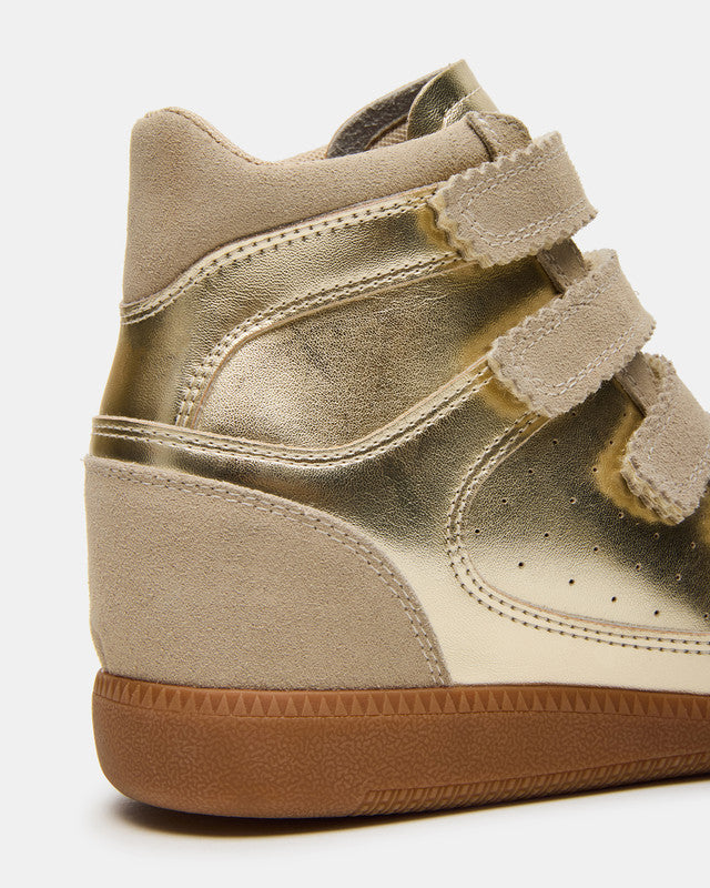 Mustang Women's Gold Sneakers - view 7
