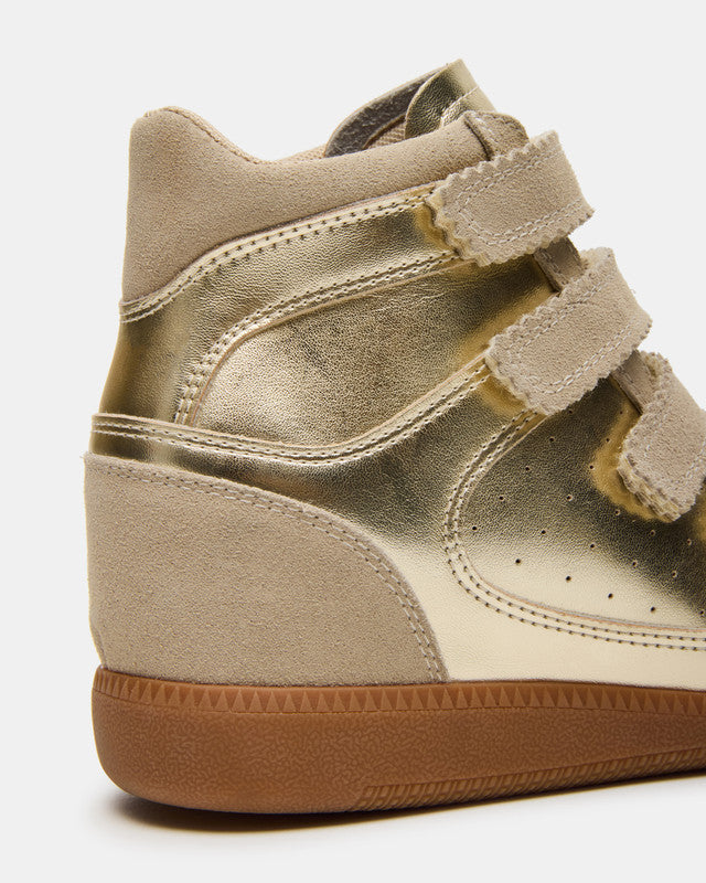 Mustang Women's Gold Sneakers - view 8