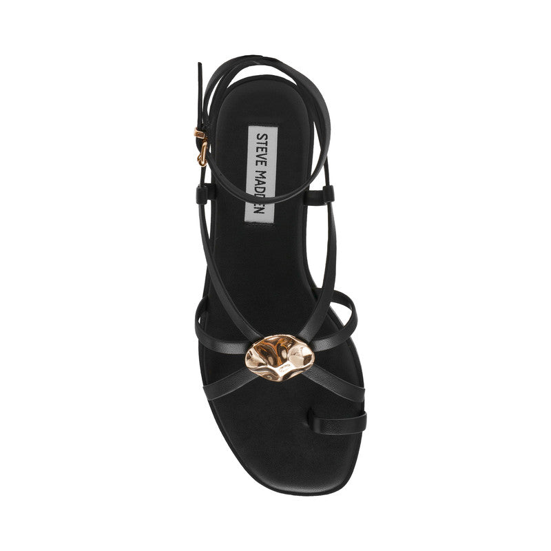 Napa Valley Black Women's Flat-Casual Sandals - view 6