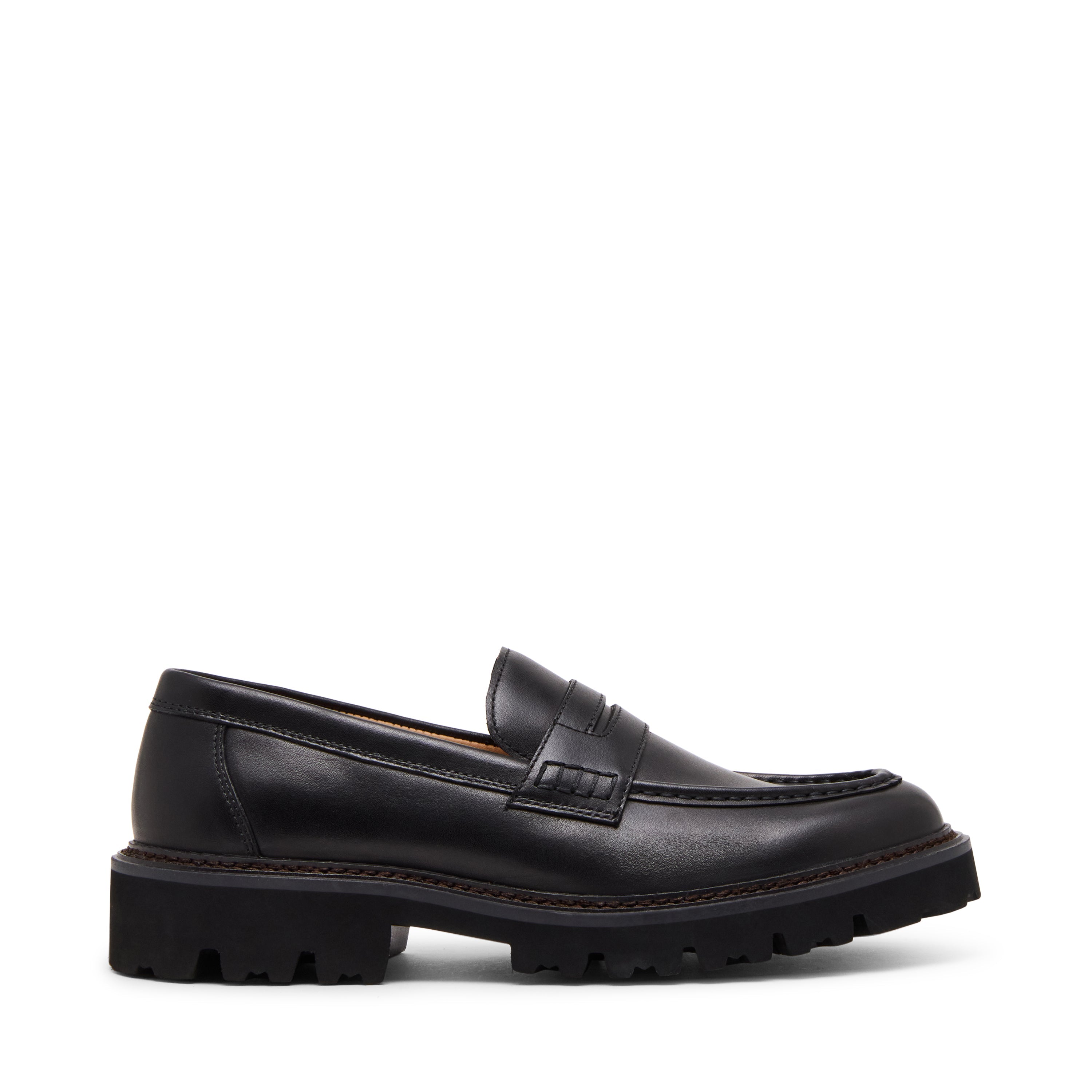 Noordin Men's Black Loafers