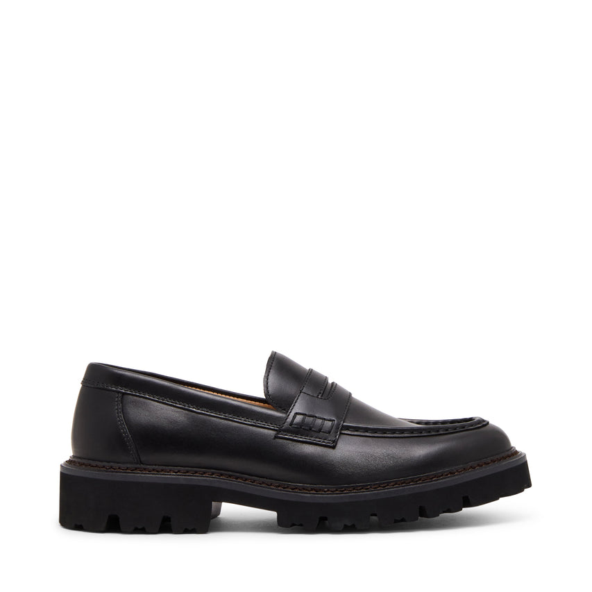 Noordin Men's Black Loafers