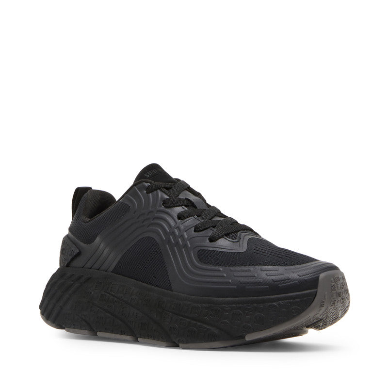 Previx Black Men's Sneakers