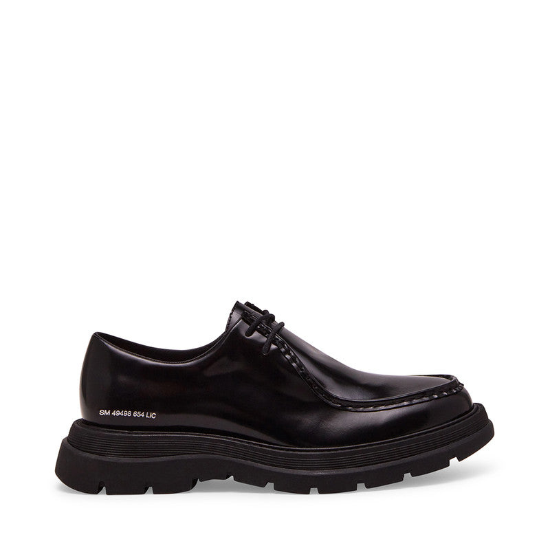 Reice Men's Black Pebble Formal Shoes