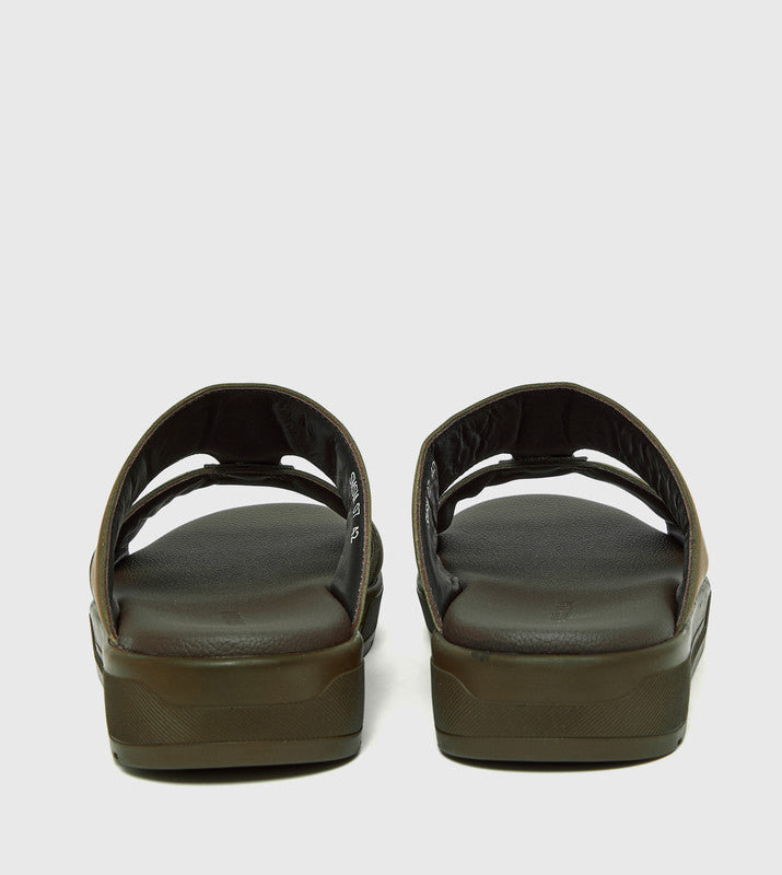 Green Men's Comfort Sandals - view 6