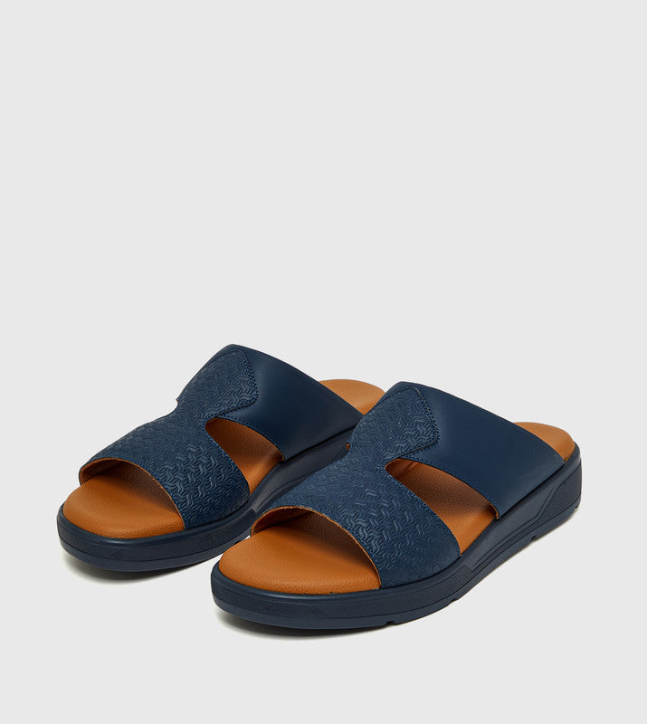 Blue Men's Comfort Sandals - view 4