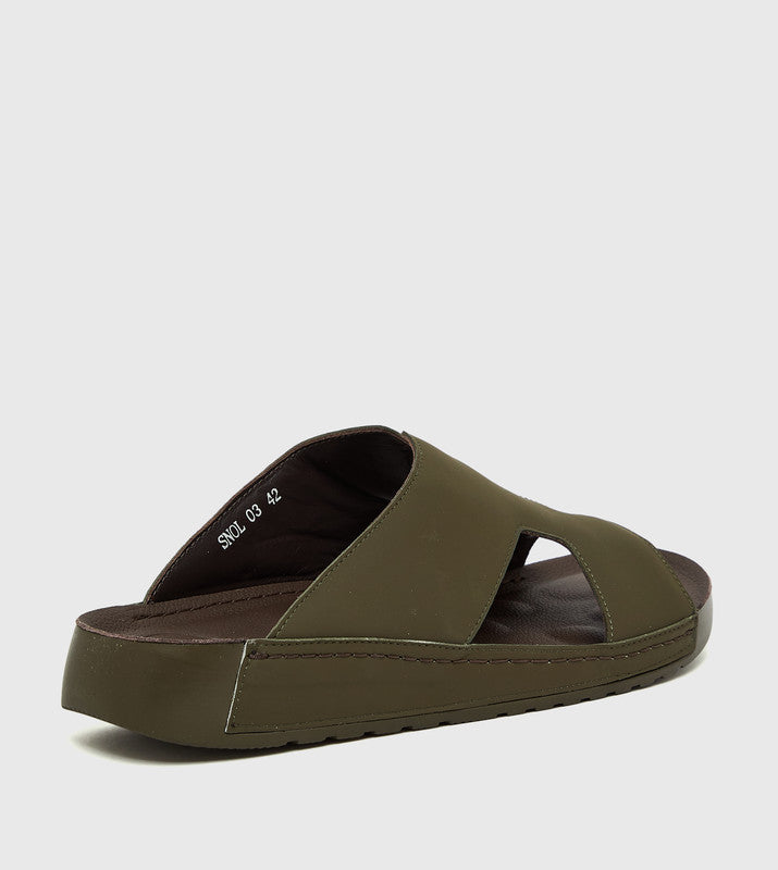 SNOL Green Men's Comfort Sandals - view 3