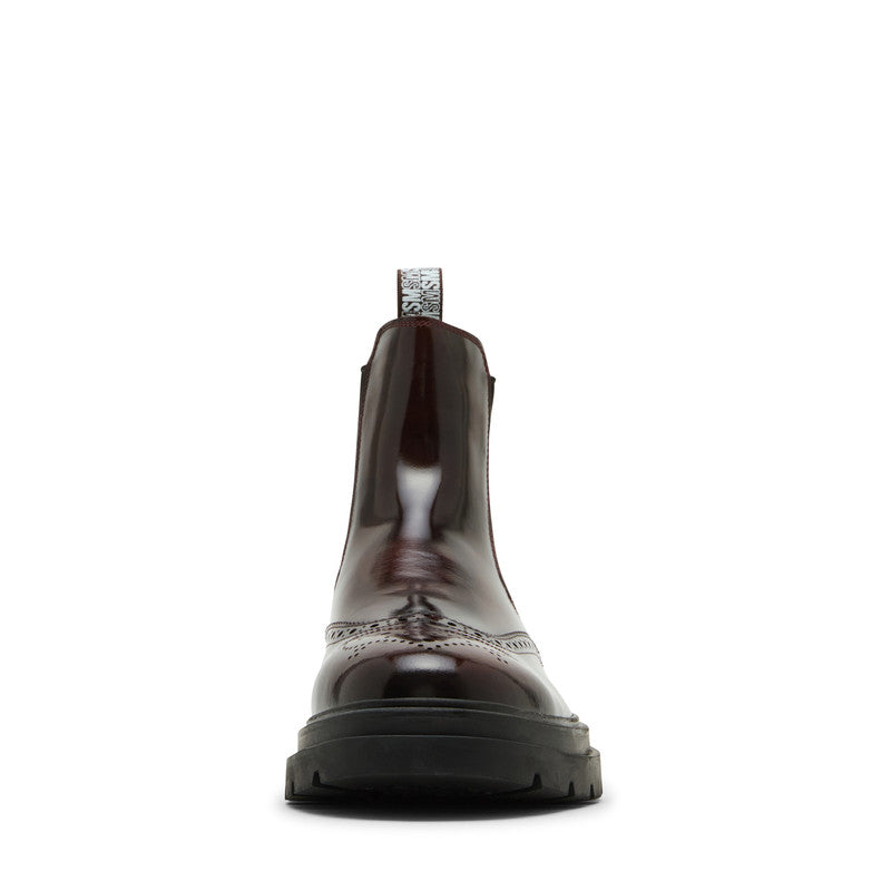 Stancie Men's Burgundy Ankle Boots - view 2