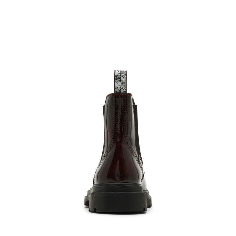 Stancie Men's Burgundy Ankle Boots - view 3