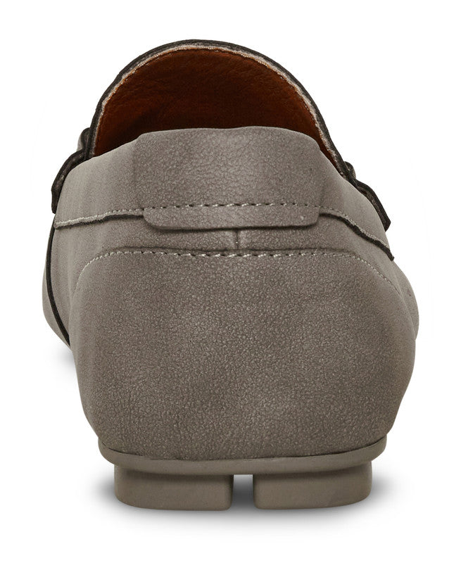 M-Snappz Men's Grey Loafers & Mocassins - view 3