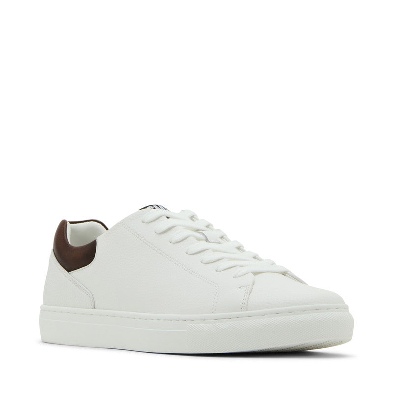 Chardd Men's White Low Top Sneakers
