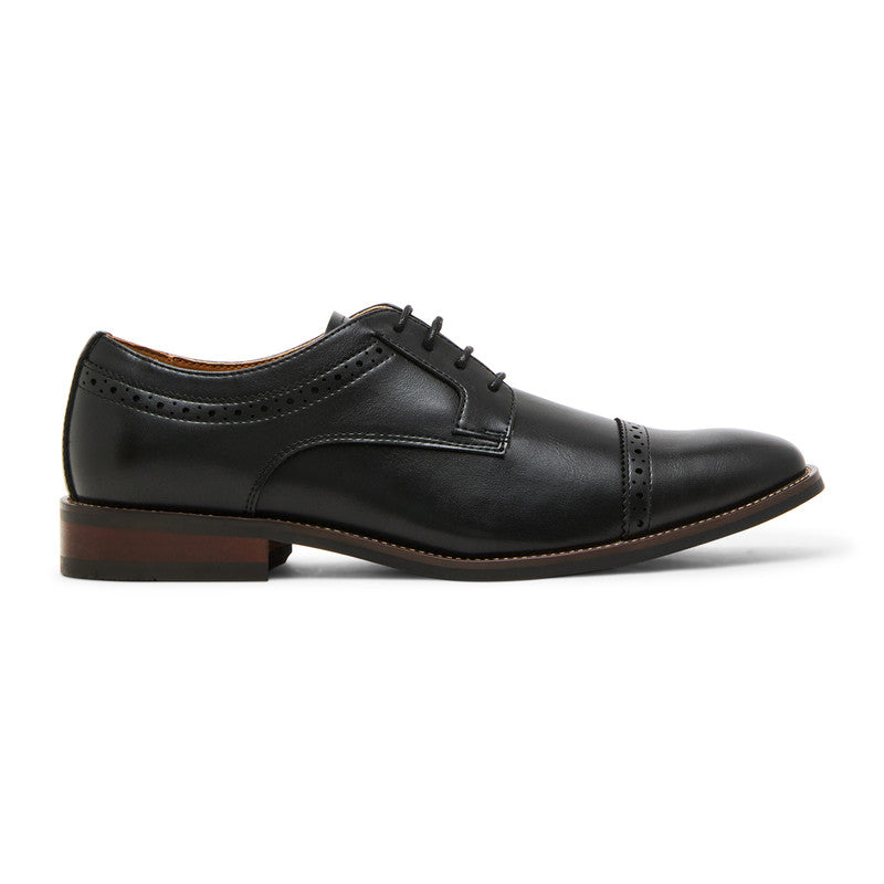 Mplattio Men's Black Formal Shoes - view 2