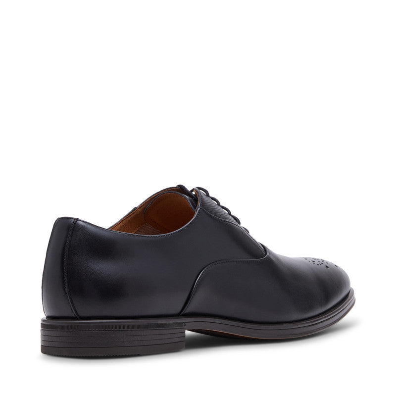 Saxxon Black Men's Oxfords Shoes - view 2