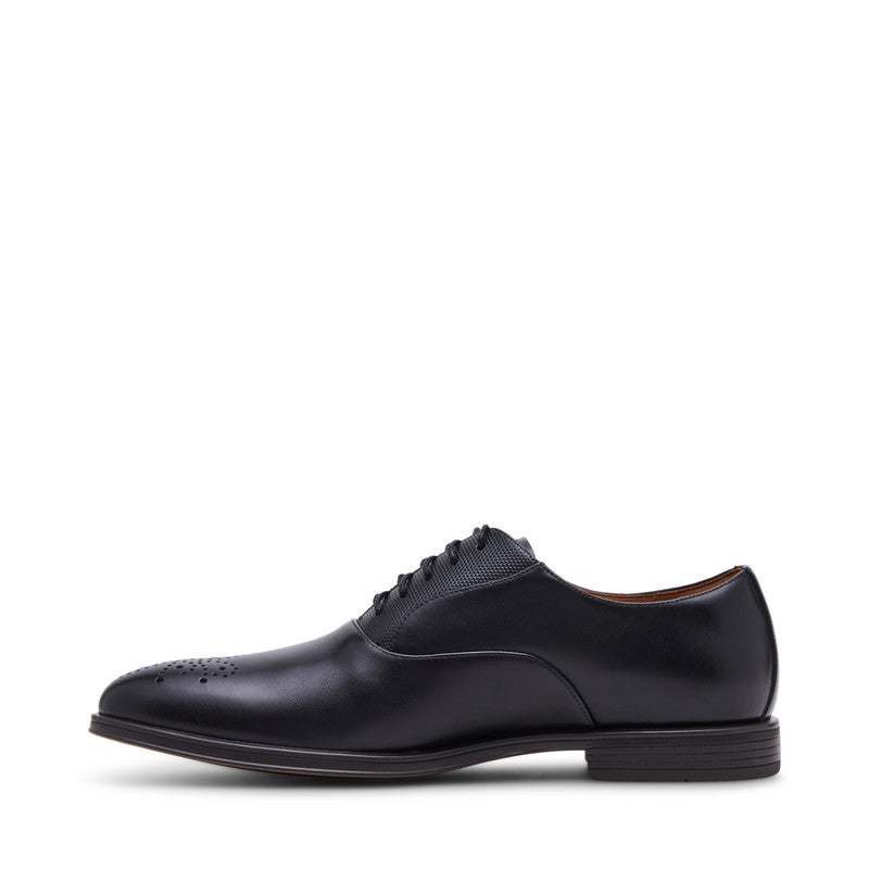 Saxxon Black Men's Oxfords Shoes - view 6