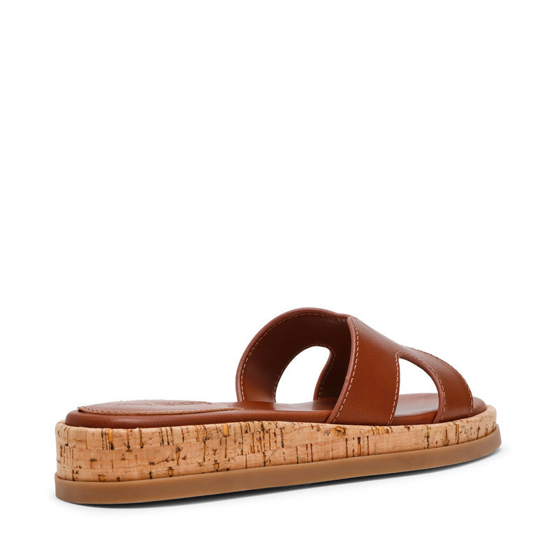 Benchmark Brown Women's Flat Sandals - view 2