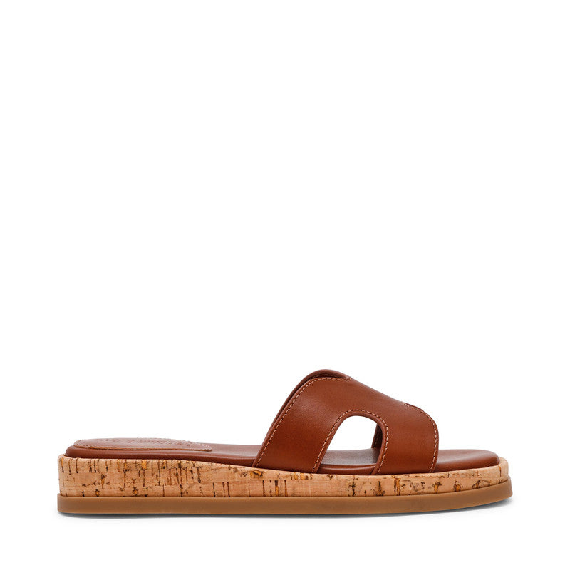 Benchmark Brown Women's Flat Sandals - view 5