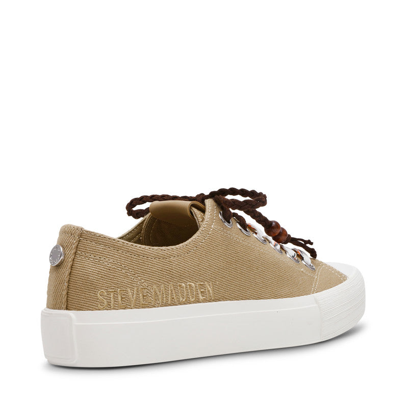 Doubles Women Cream Low Top Sneakers - view 2