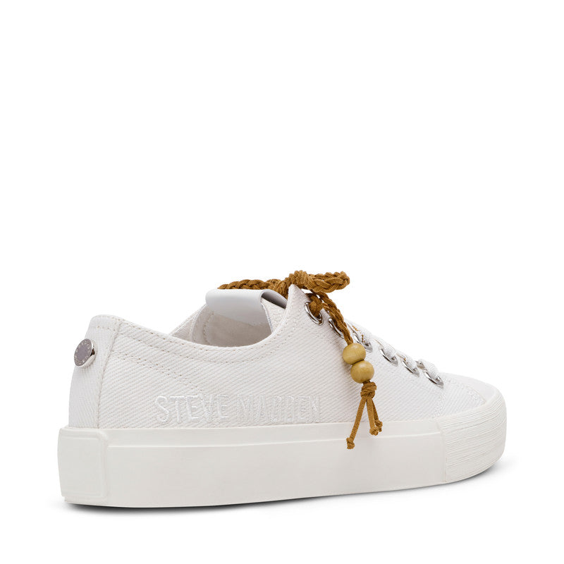 Doubles Women White Low Top Sneakers - view 2