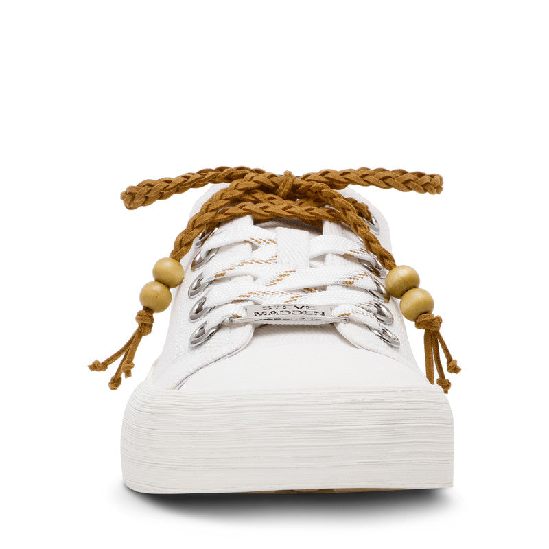 Doubles Women White Low Top Sneakers - view 3