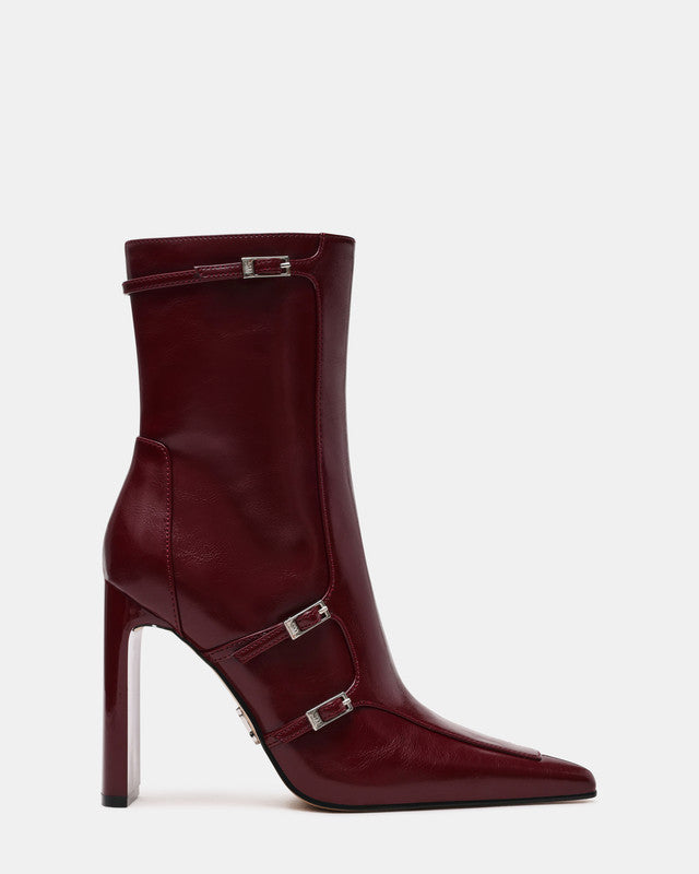Fastened Women's Red Mid-Calf Boots - view 6