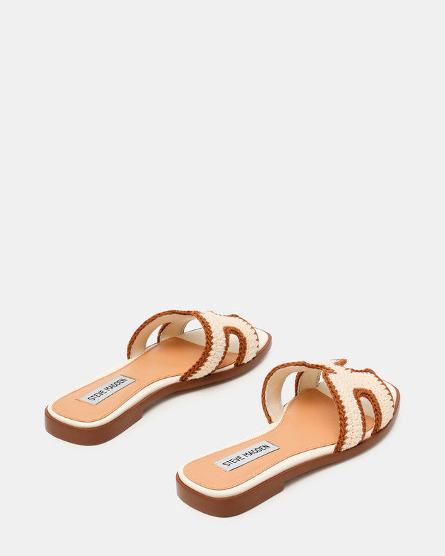 Hadyn-Cnw Women Tan Flat Sandals - view 2