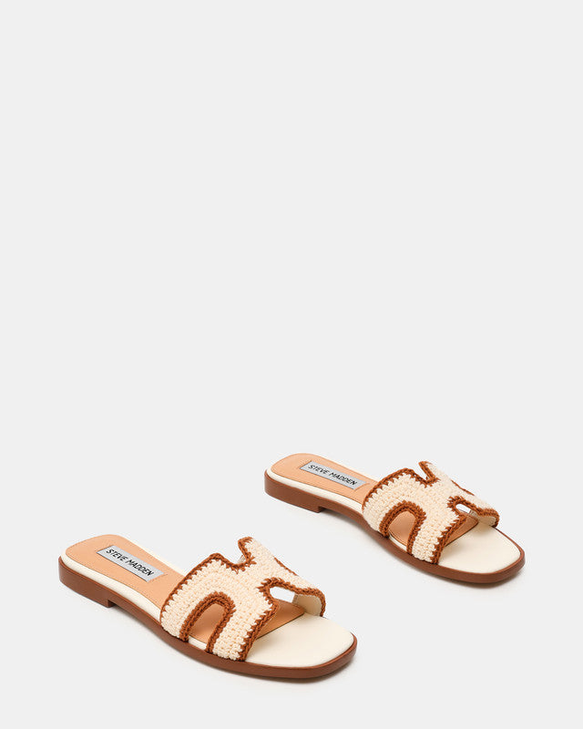 Hadyn-Cnw Women Tan Flat Sandals - view 4