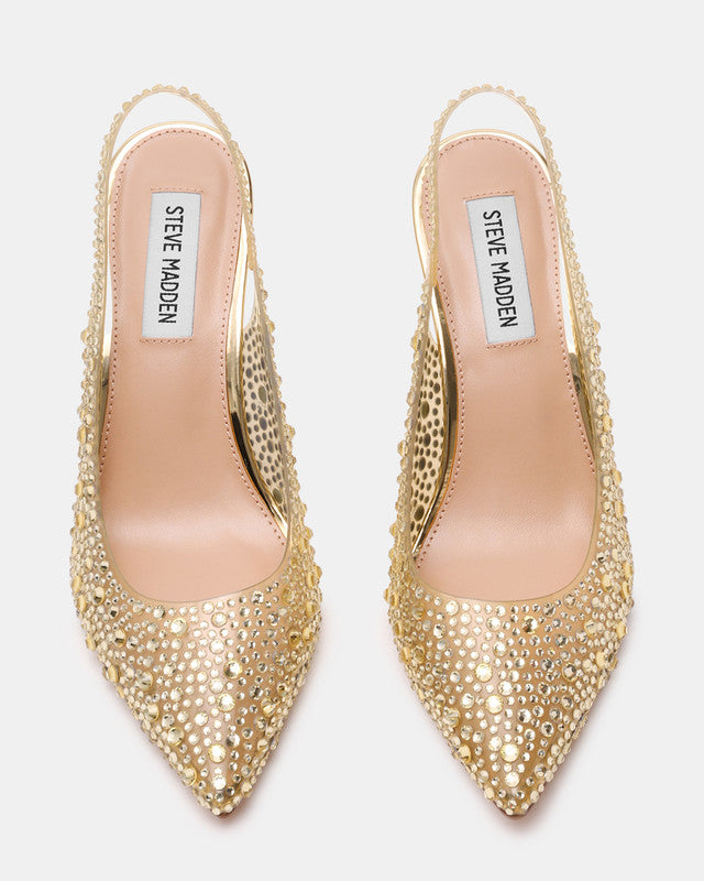 Jeweler Women's Gold Heels - view 4