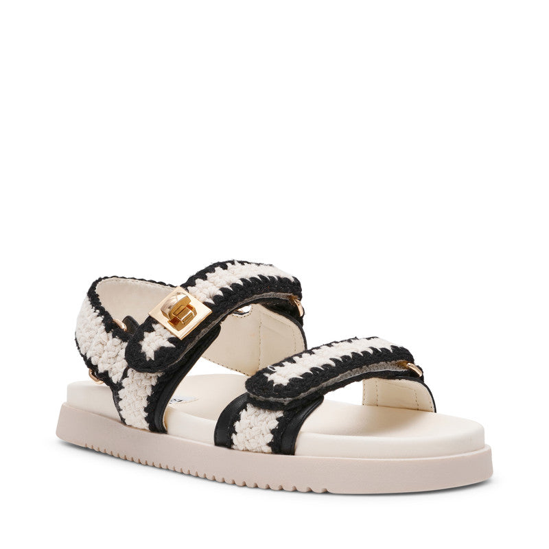 Mona-M Brown Women's Flat-Casual Sandals