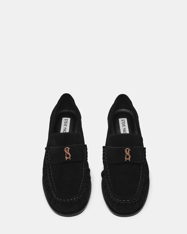 Morgen Women Black Loafers - view 4