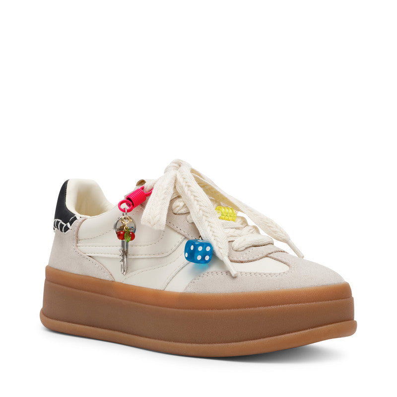 Off Track-D Cream Women's Sneakers