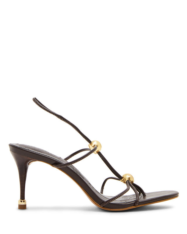Ramos Light Brown Women's High-Evening Sandals - view 2