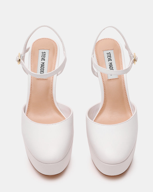 Ravished White Women's Heels - view 5
