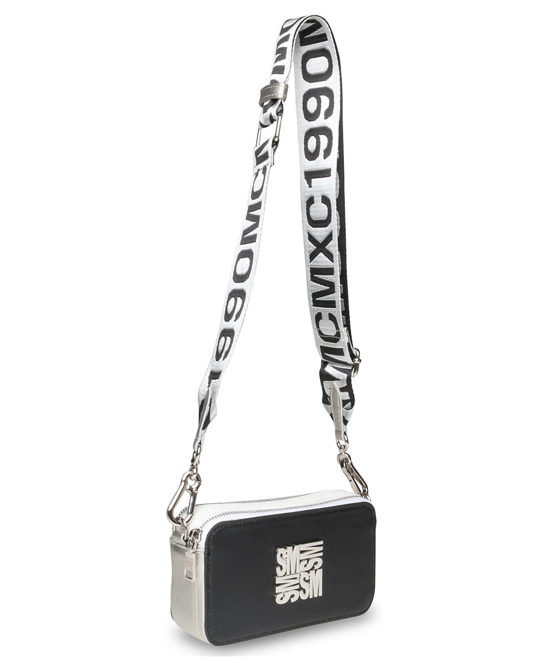 Brisa-2 Women's Black Multicolor Crossbody Bag