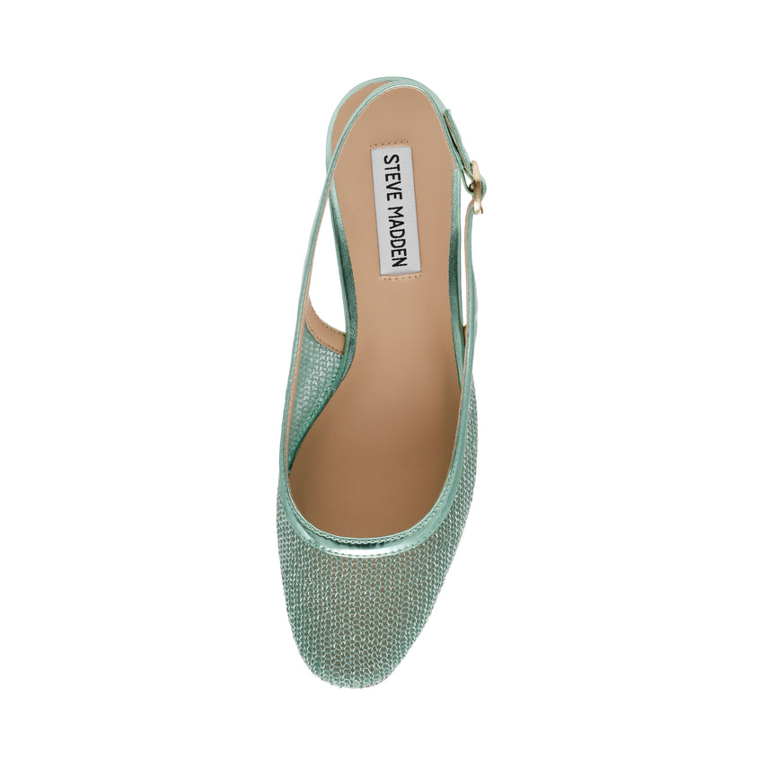 Boulevard Women's Green Flat Sandals - view 6