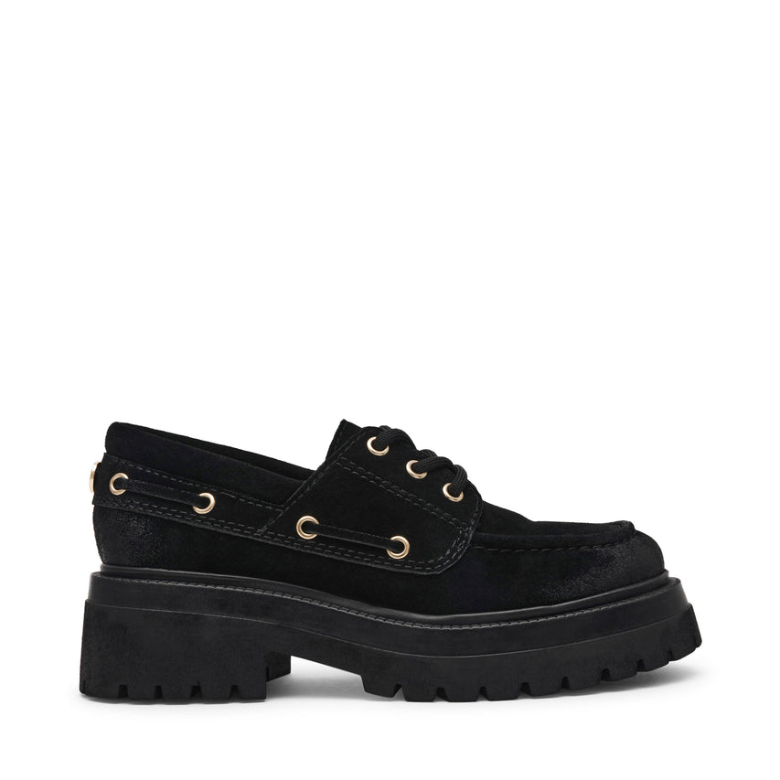 Detroit Women's Black Heeled Shoes