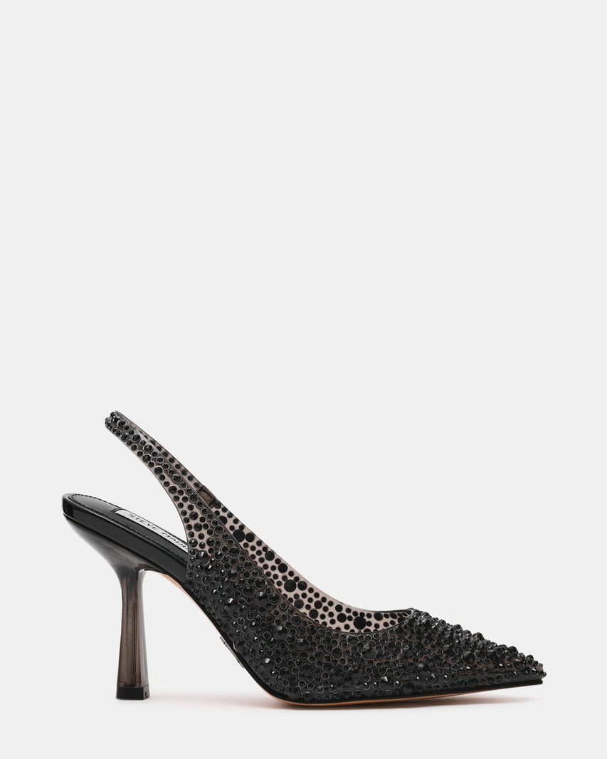 Jeweler Women's Black Heels