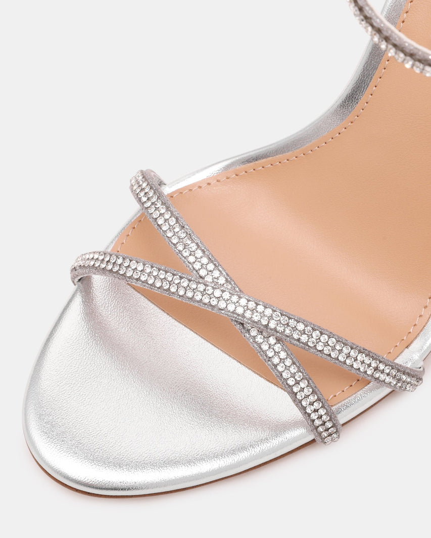 Jypsey-Cnr Silver Women's Heeled Sandals - view 2