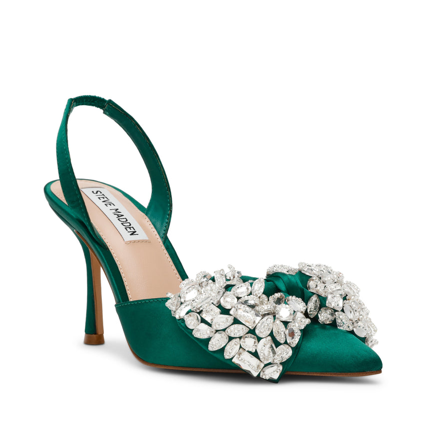 Lovie Women's Green Heels