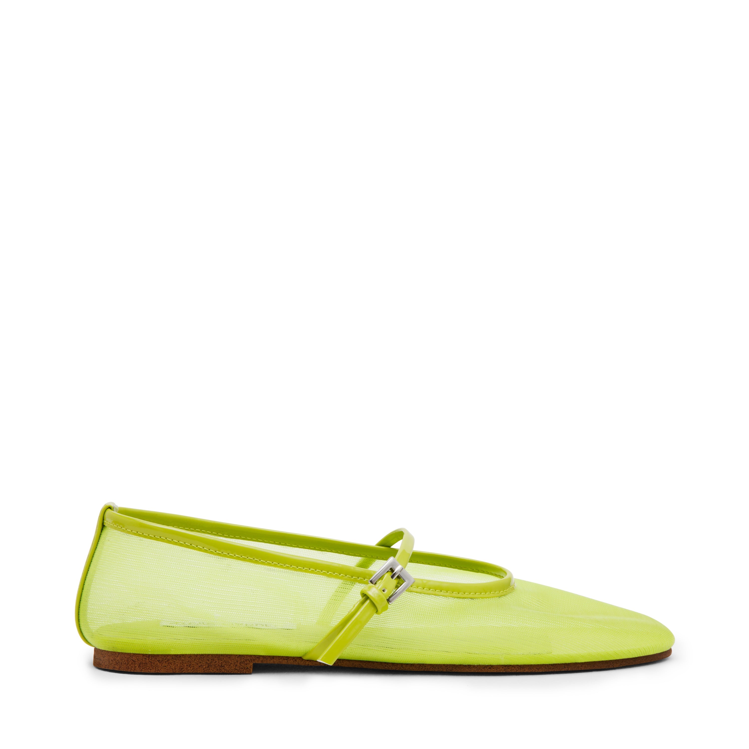 Mash Women's Lime Ballet Flats