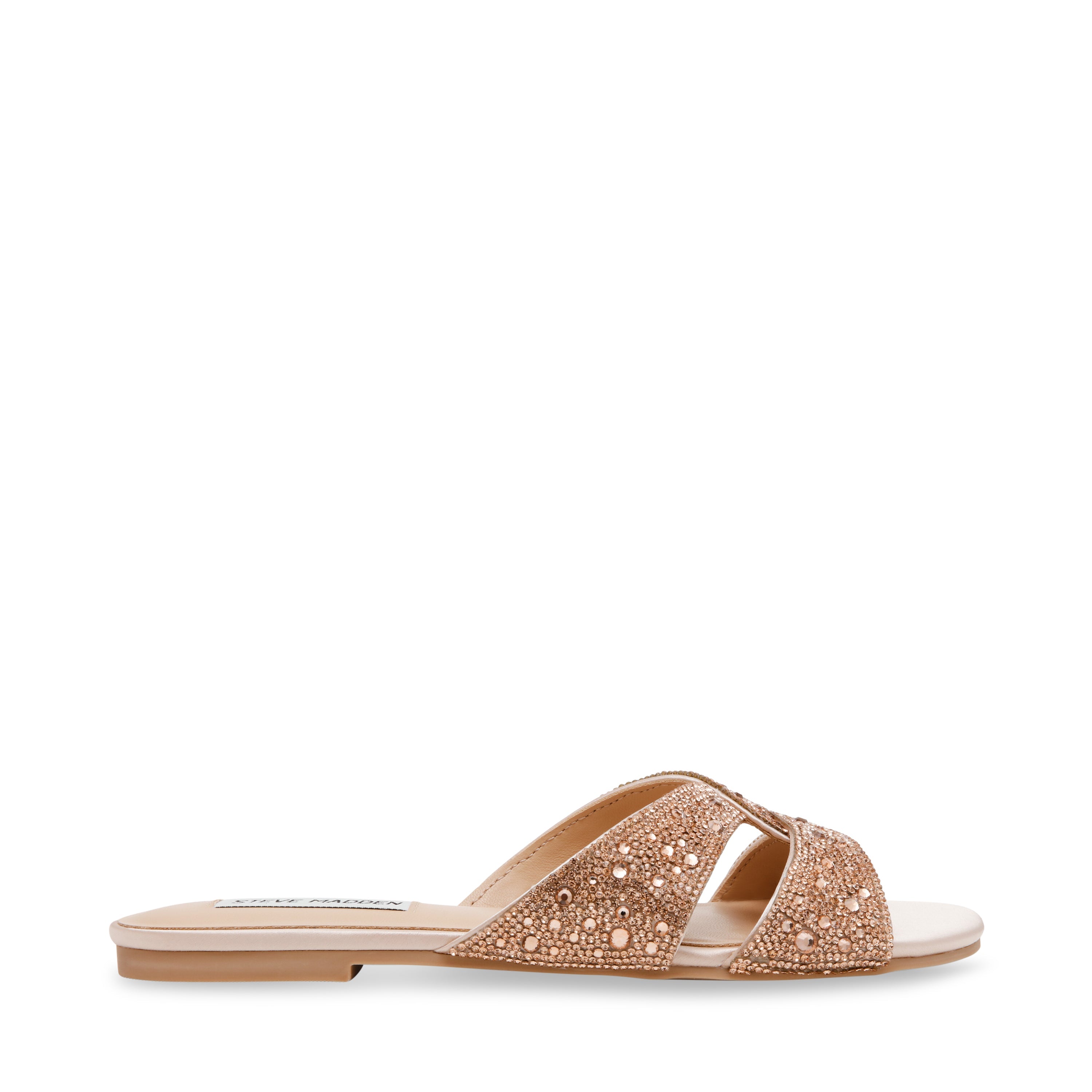 Musa Women's Rose Gold Flat Sandals